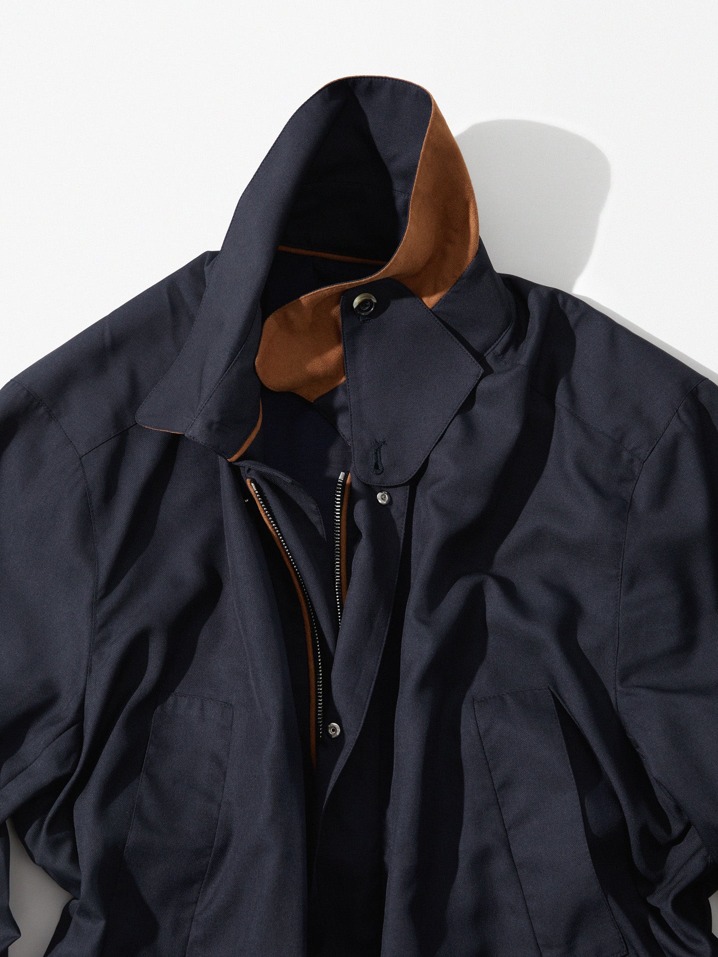 Navy Lightweight Four-Pocket All-Weather 'Cangs' Jacket