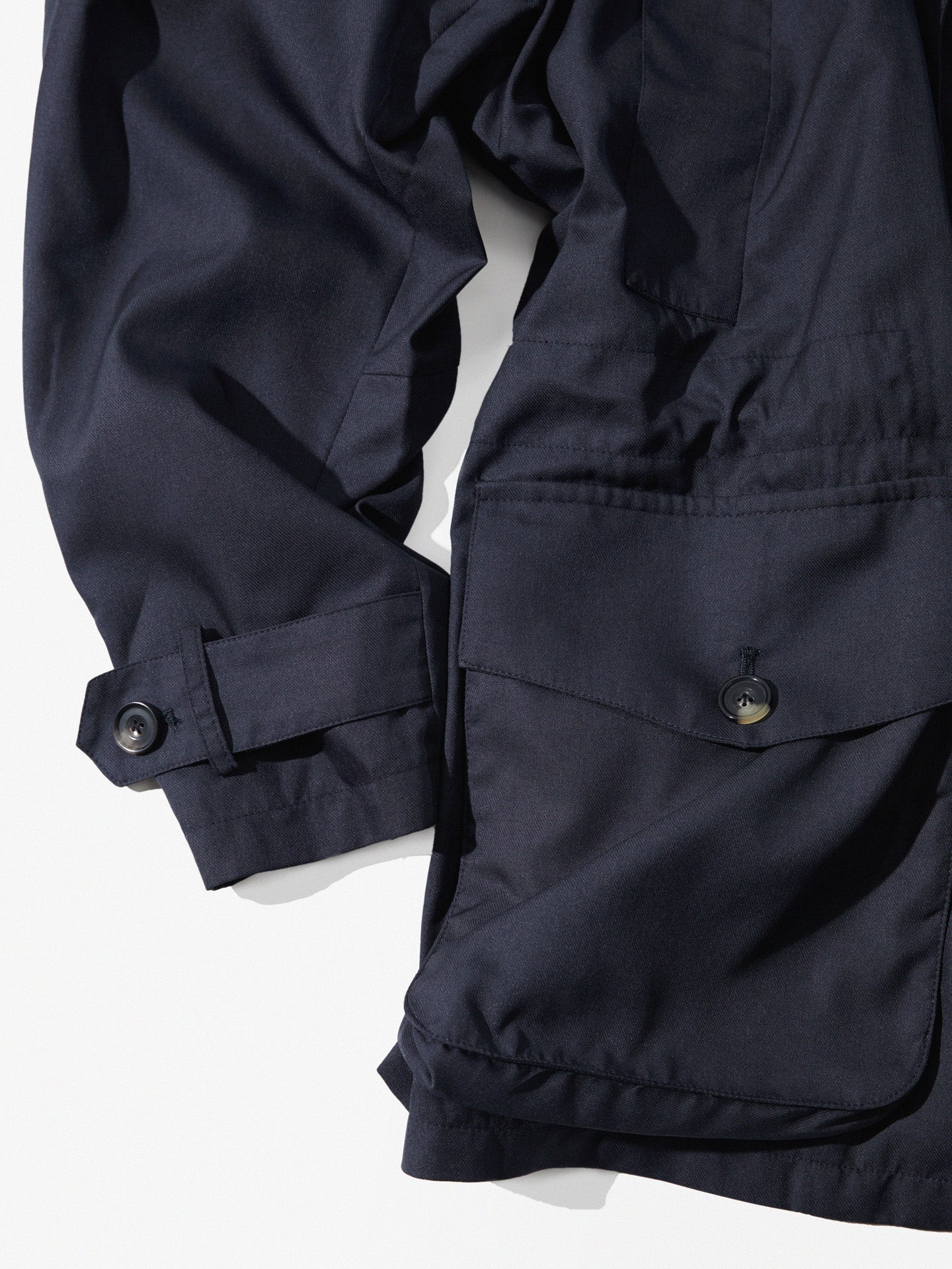 Navy Lightweight Four-Pocket All-Weather 'Cangs' Jacket