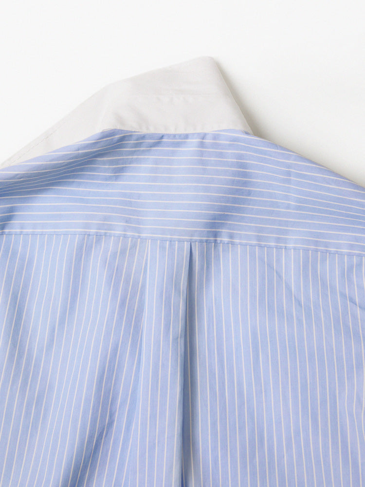 Blue & White Striped Shirt - Women's