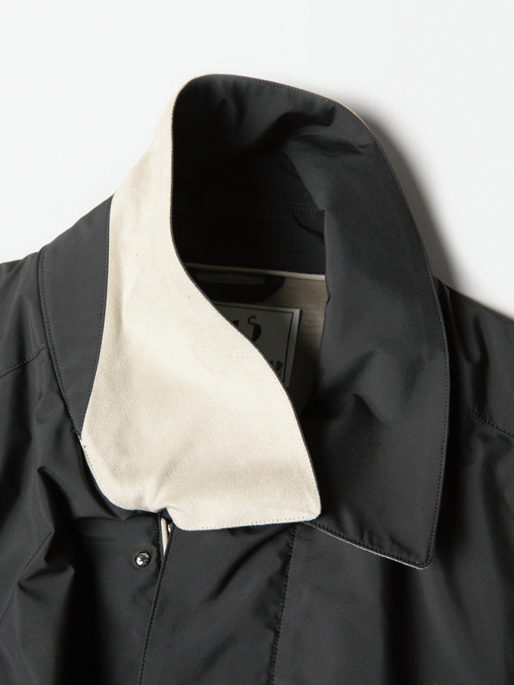 Cangs Four-Pocket Lightweight Coat – Rain System by Loro Piana / Grey