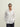 White Camp Collar Frogged Handcrafted Shirt - Women's