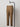 COTTON WAY MOVA Heavyweight Cotton Trousers - Loro Piana / Dark Brown