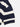Cashco Cotton/Cashmere Knitted T- Shirt In Navy & White Stripes