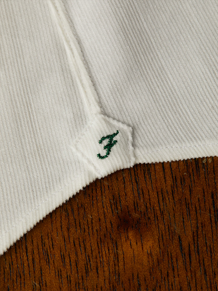 Neapolitan Cotton/Cashmere Handcrafted Shirt - Off-White/Carlo Riva