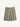 Khaki Cotton/ Linen Tailored Shorts