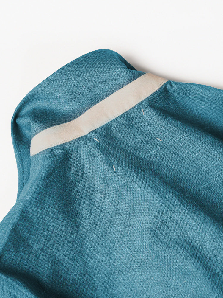Sky-blue Wool/Silk Teba 118 Jacket - Loro Piana