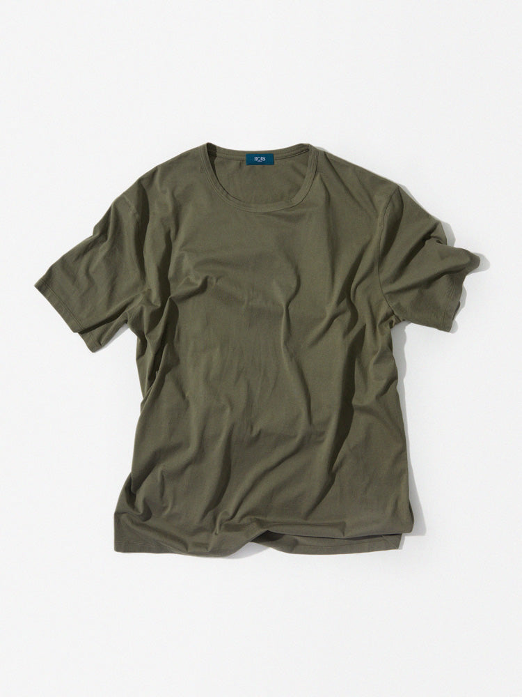 Sea Island Cotton Short-Sleeved T-Shirt