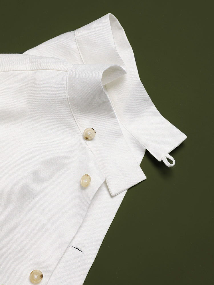 Mandarin Collar Linen Shanghai Shirt Jacket