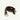 Dark Brown Braided Leather Belt – front