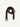 Dark Brown Braided Leather Belt – rolled front