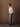 Off-White Wool–Cashmere Stand-Collar Buttoned Knit Pullover – model side