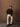 Green Wool–Cashmere Stand-Collar Buttoned Knit Pullover – model seated
