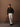 Green Wool–Cashmere Stand-Collar Buttoned Knit Pullover – model standing