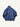 Blue Rain System stand-collar short jacket — back