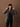 Brown Cangs coat — model front