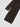Zag Pattern Silk Knit Tie - Brown