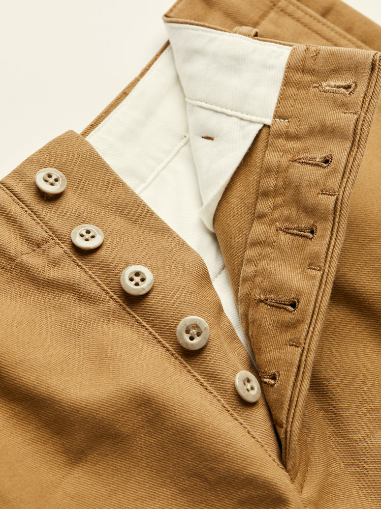 Khaki Chino Trousers