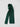 Zag Pattern Silk Knit Tie - Green