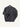 Pure Wool V-Neck Buttoned Cardigan — Dark Grey front view
