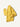Pure Wool V-Neck Buttoned Cardigan — Papaya Yellow side view